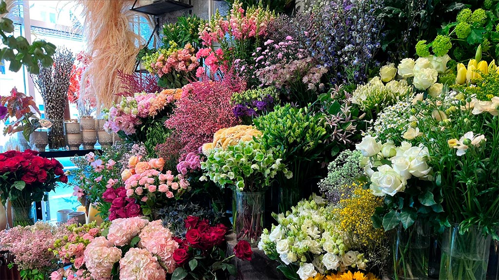 Flower shop Sara Blomster in Odense