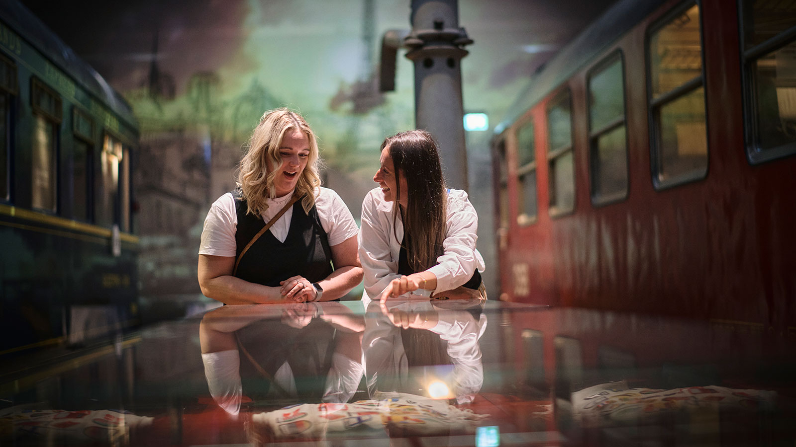 Danmarks Jernbanemuseum - Frauen in der Ausstellung
