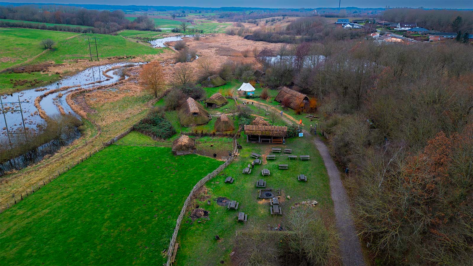 Odin's Odense drone photo