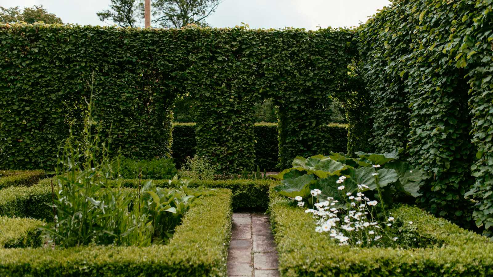 Herb garden by Domkirke