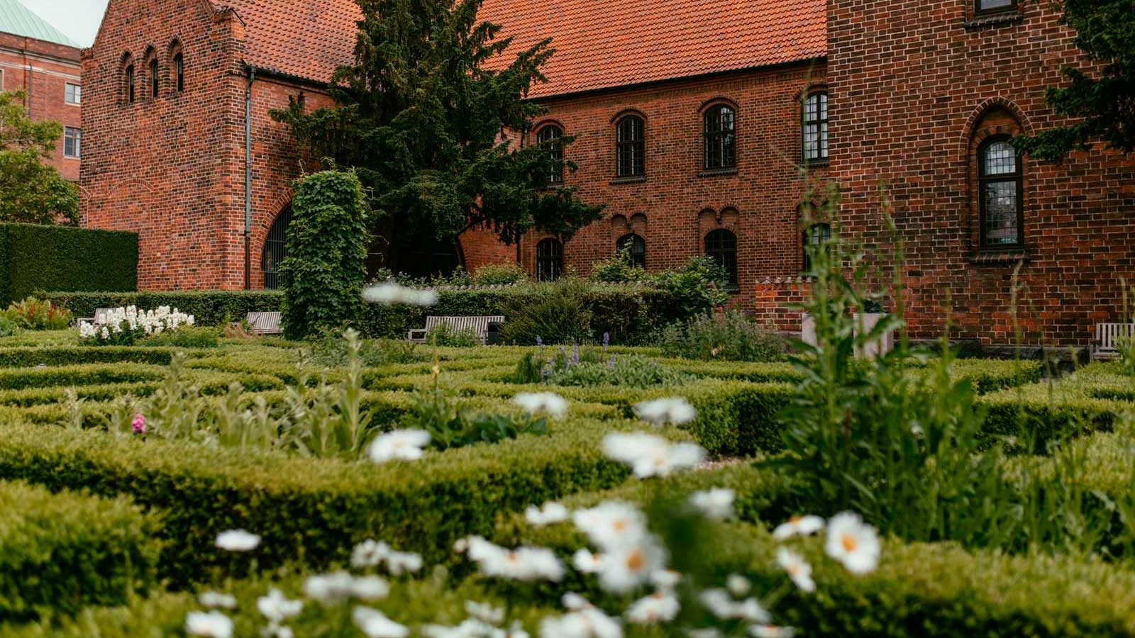 Herb garden by Domkirke