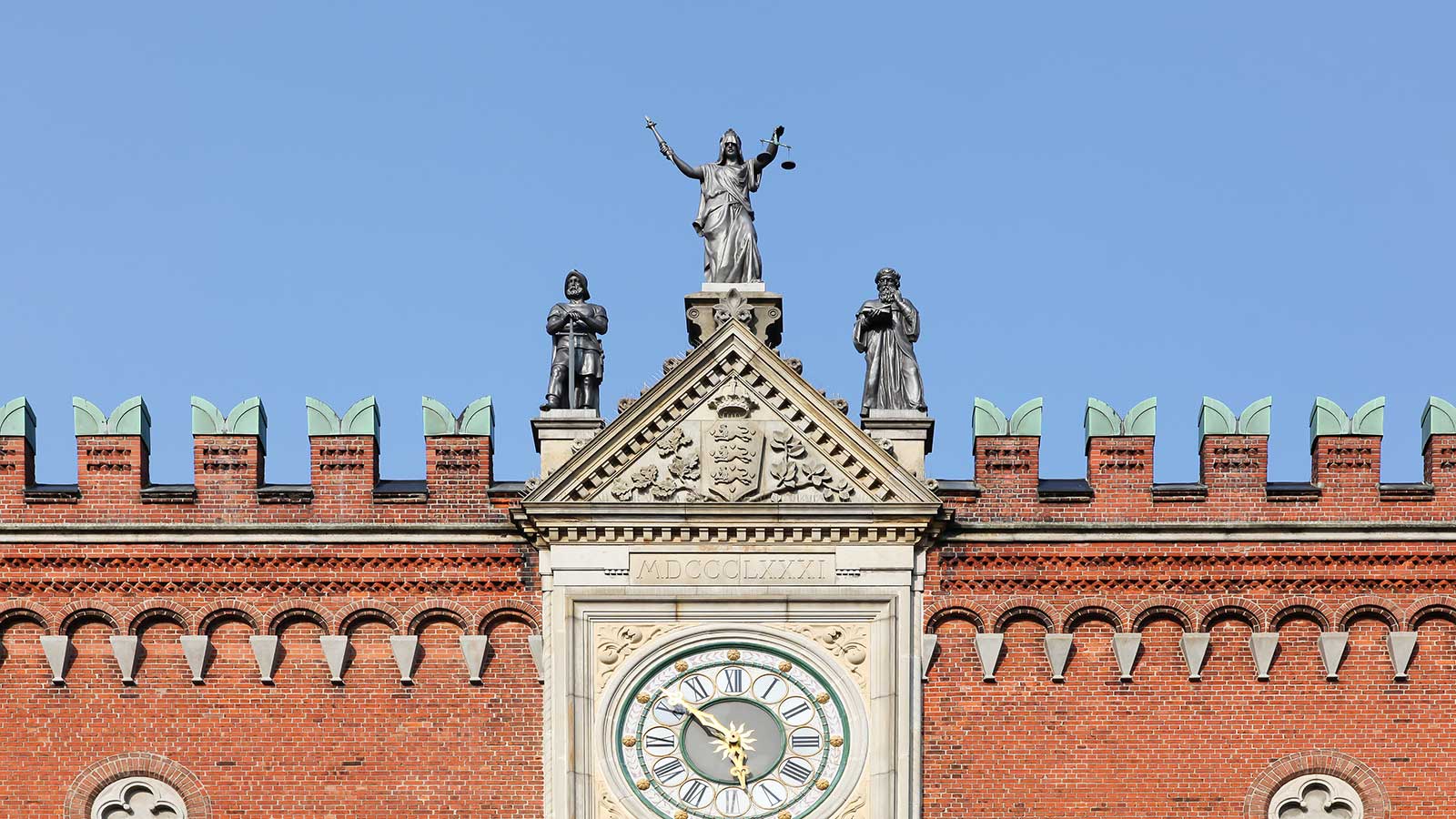 Skulptur Odenseer Rathaus