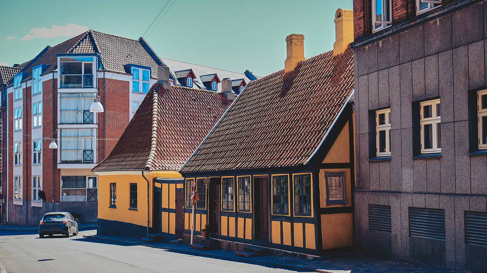 H.C. Andersens Geburtshaus in der Munkemøllestræde