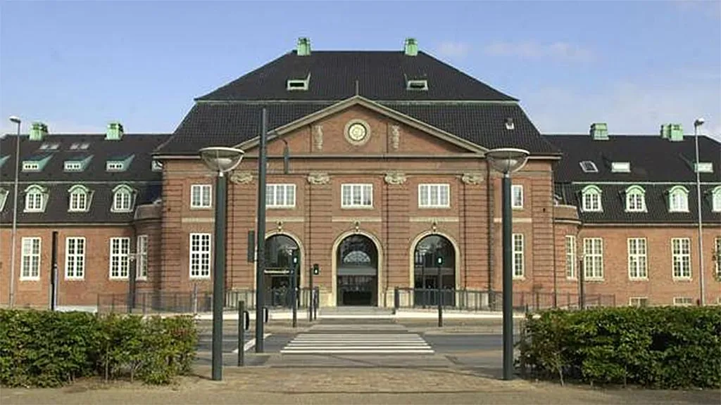 The old train station in Odense