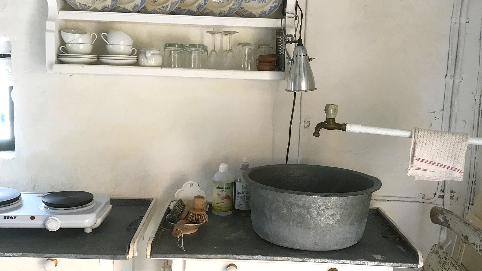 Shelter in the city center of Nykøbing Zealand