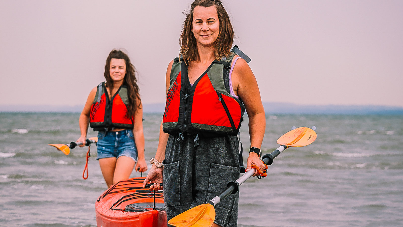 Kayakomat at Rørvig Harbour