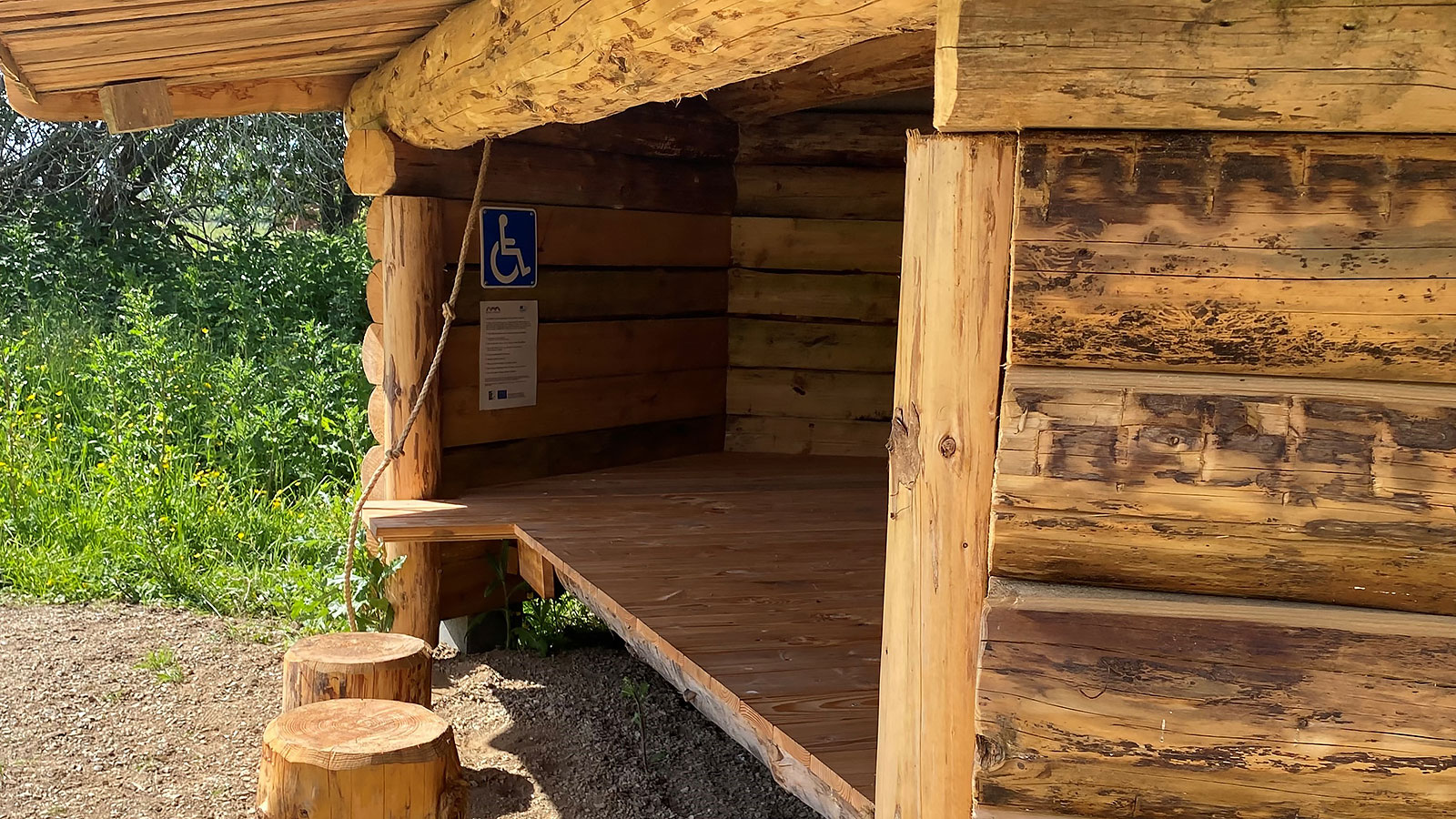 Shelters at the Sun Chariot Finding Place