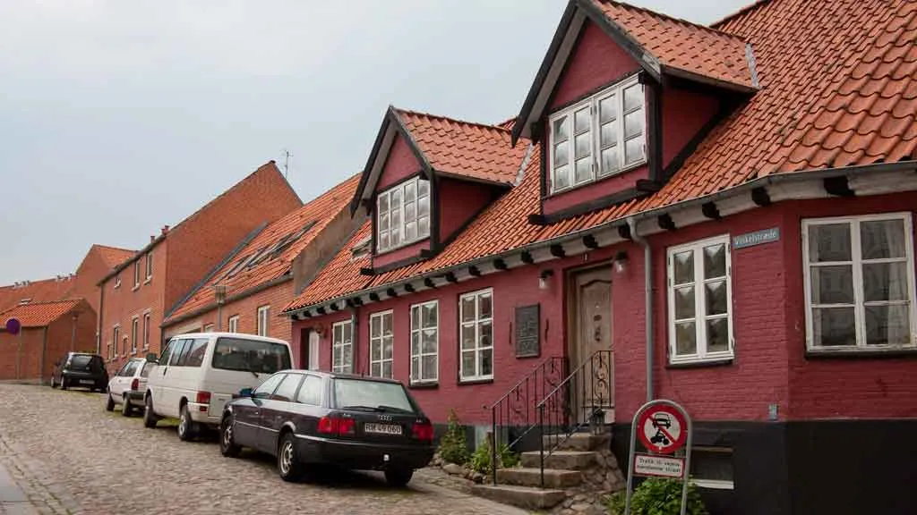 Vinkelstræde in Randers