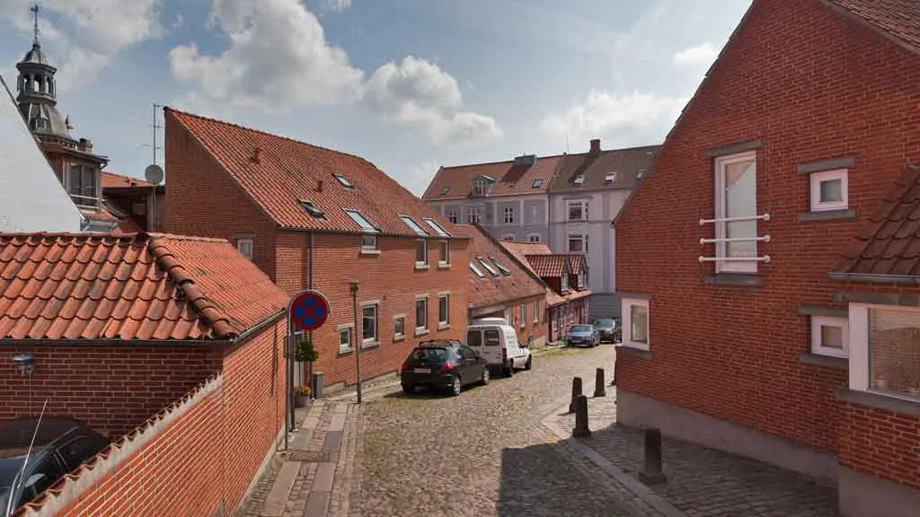 Vinkelstræde in Randers