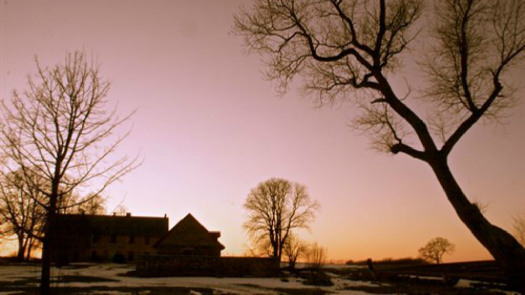 Winterstimmung auf dem Gut Trudsholm