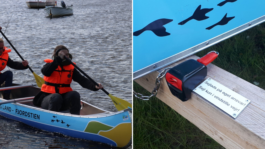 Explore Roskilde Fjord a canoe og dinghy