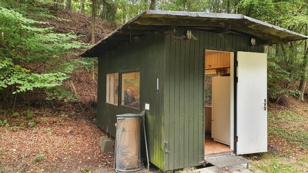 Servicebygning på Lejrgrunden Godset i Hvalsø, Lejre.