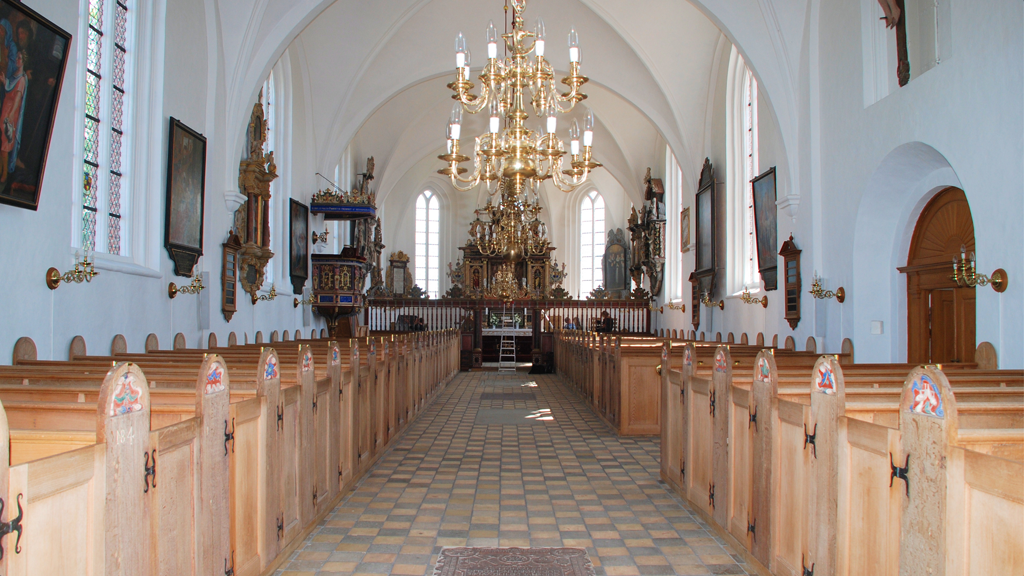 St. Michaels Kirche von innen gesehen