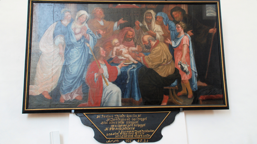 Detail aus dem Inneren der St.-Michaelskirche