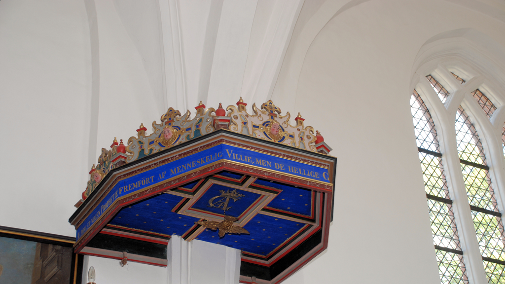 Die Kanzel aus der St.-Michaelskirche