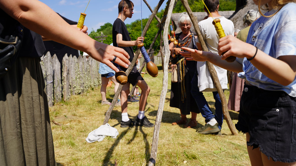 Craft activity at the Vingsted Iron Age Market