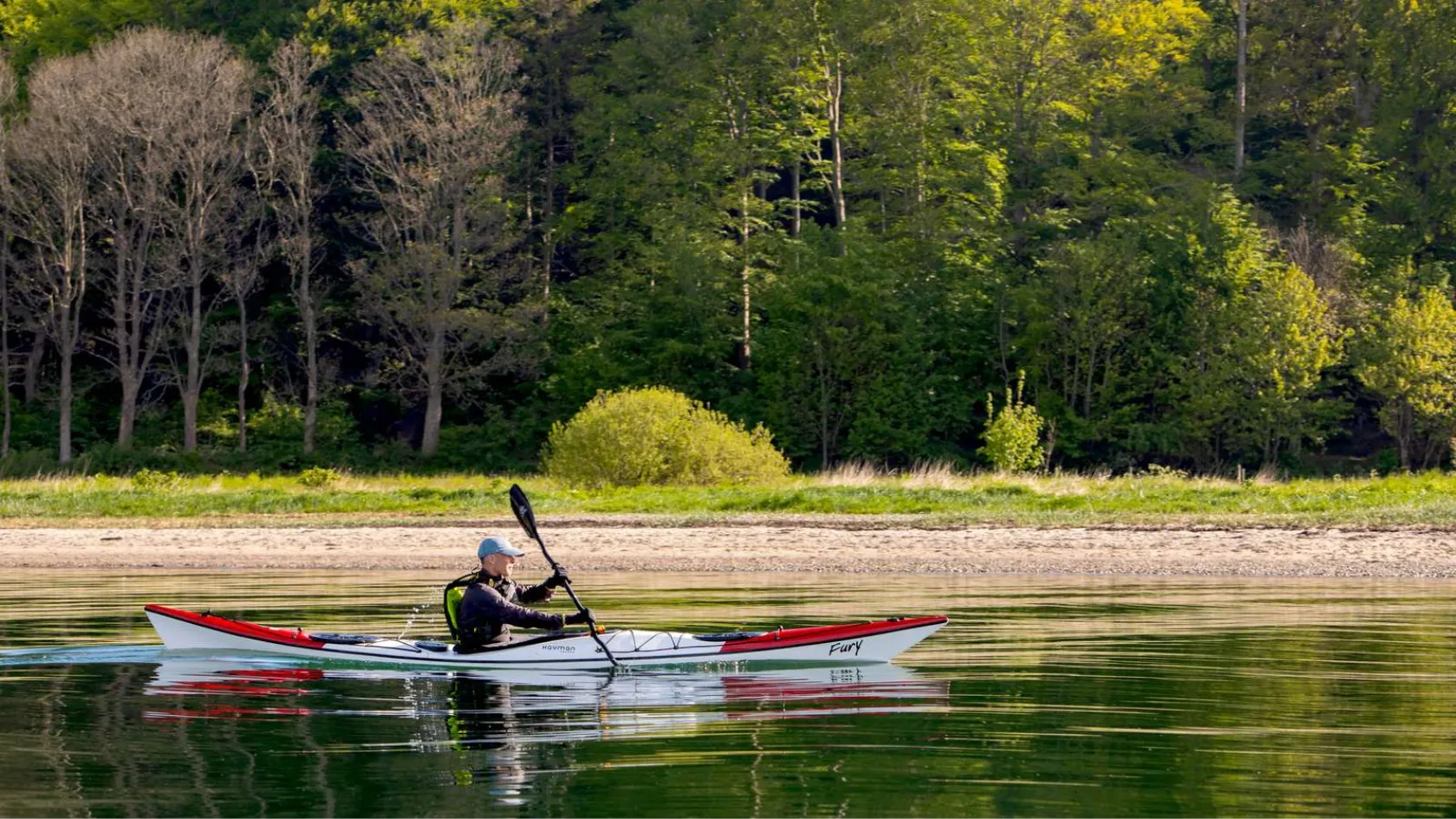Kayaking on Vejle Fjord
