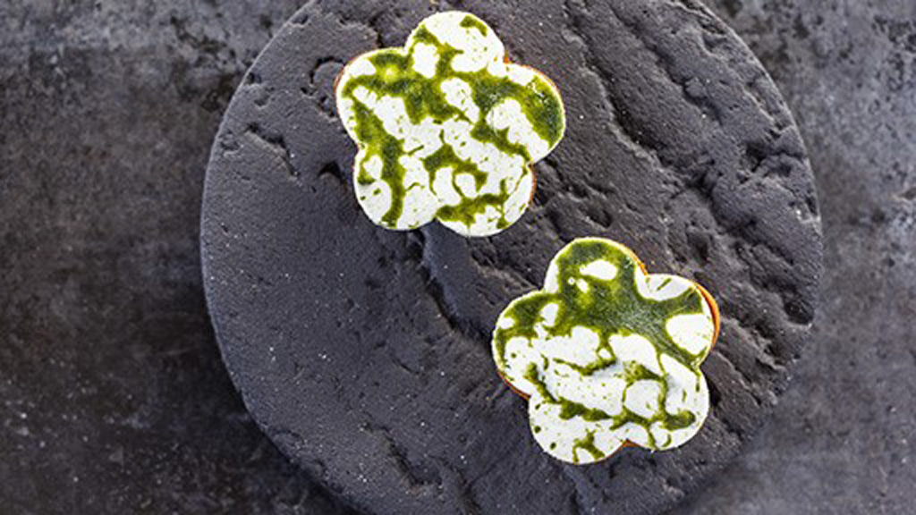 Menu flower at Treetop Restaurant