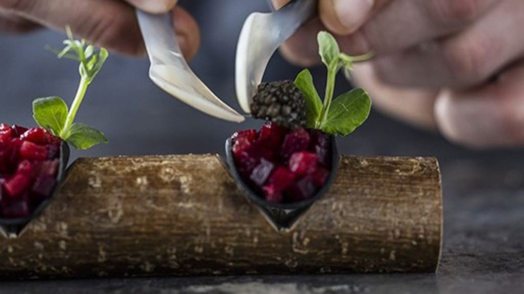 Plating at Treetop Restaurant
