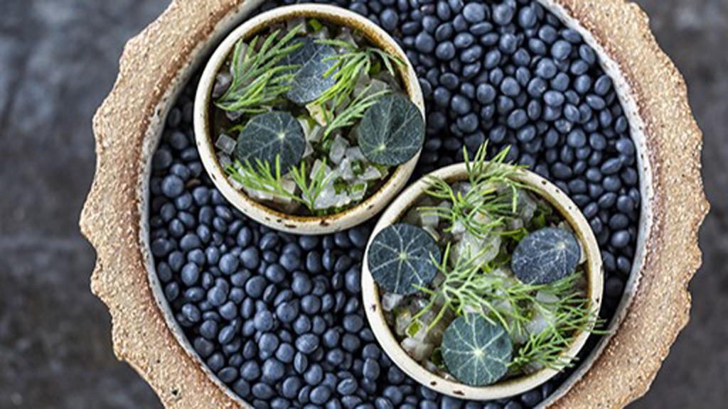 Tomato tart at Treetop Restaurant