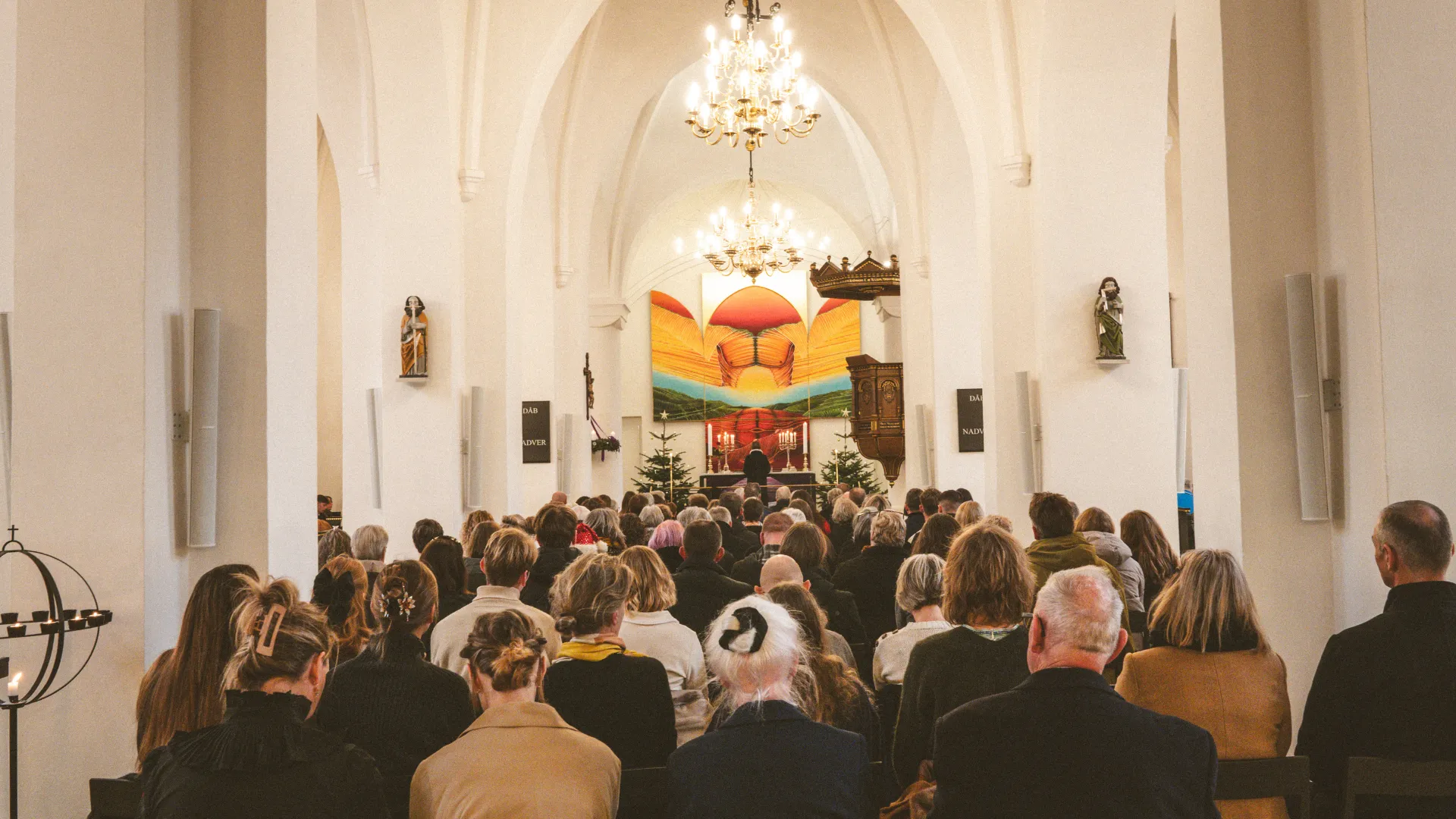 Christmas ceremony in Sankt Nicolai Church