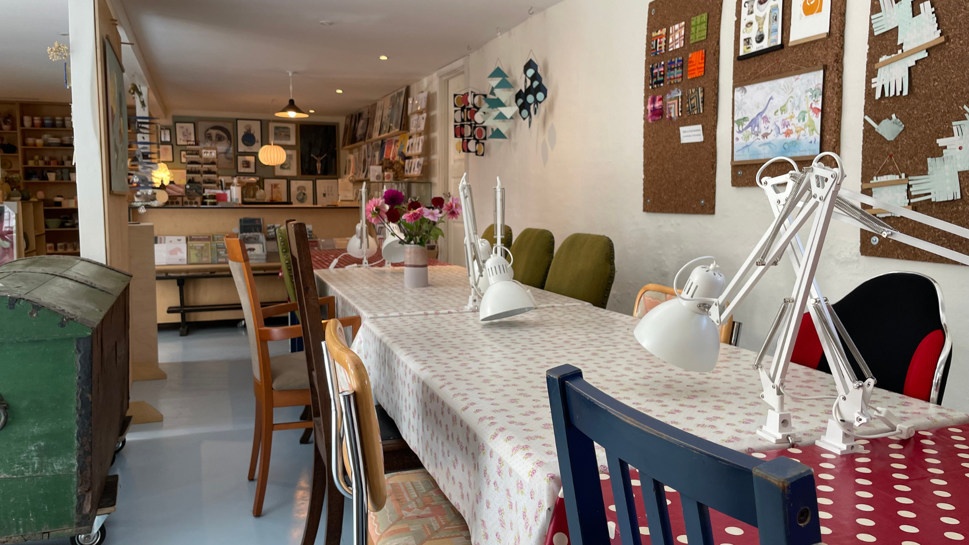 Dänemark & Norden Tische für Kreativworkshops