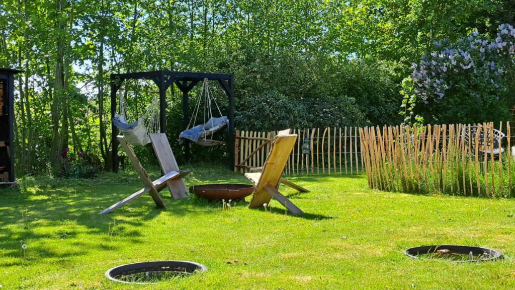 Pergolaen i Harresø Haves udendørsområde