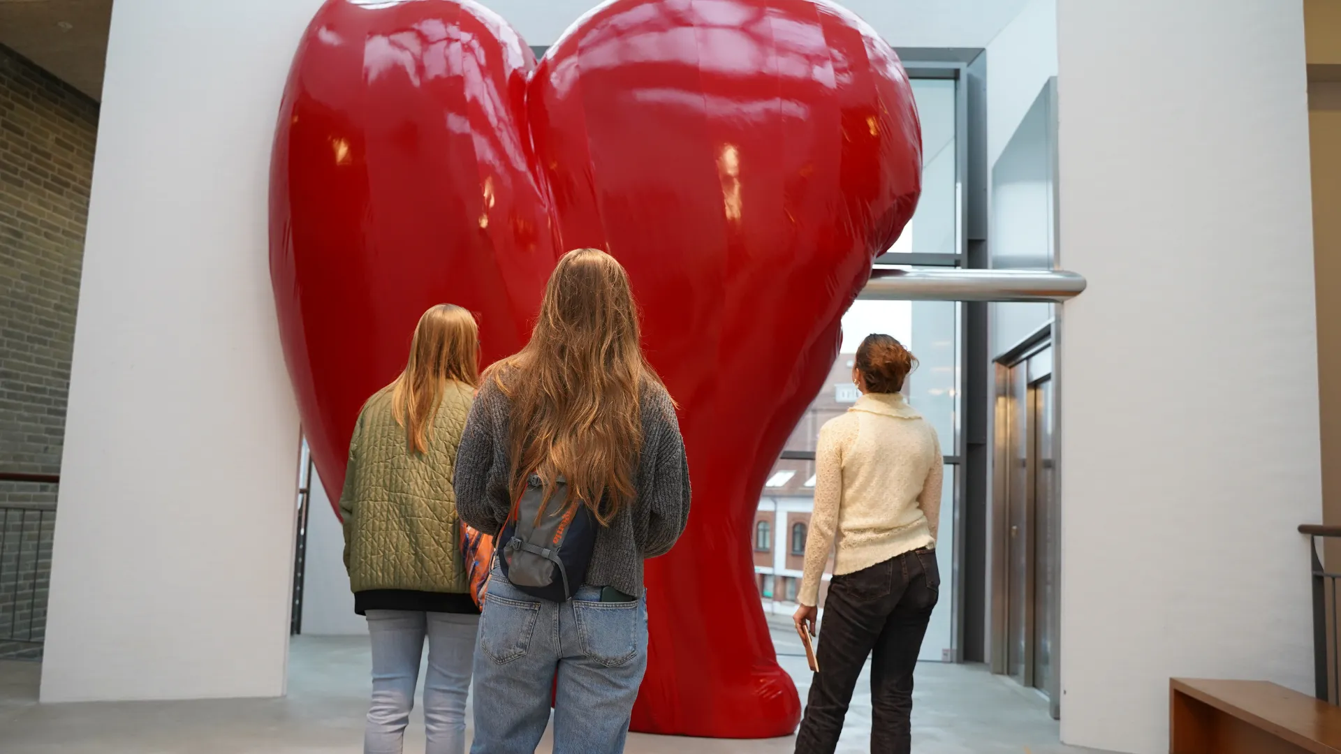 Det pressede hjerte at Vejle Kunstmuseum