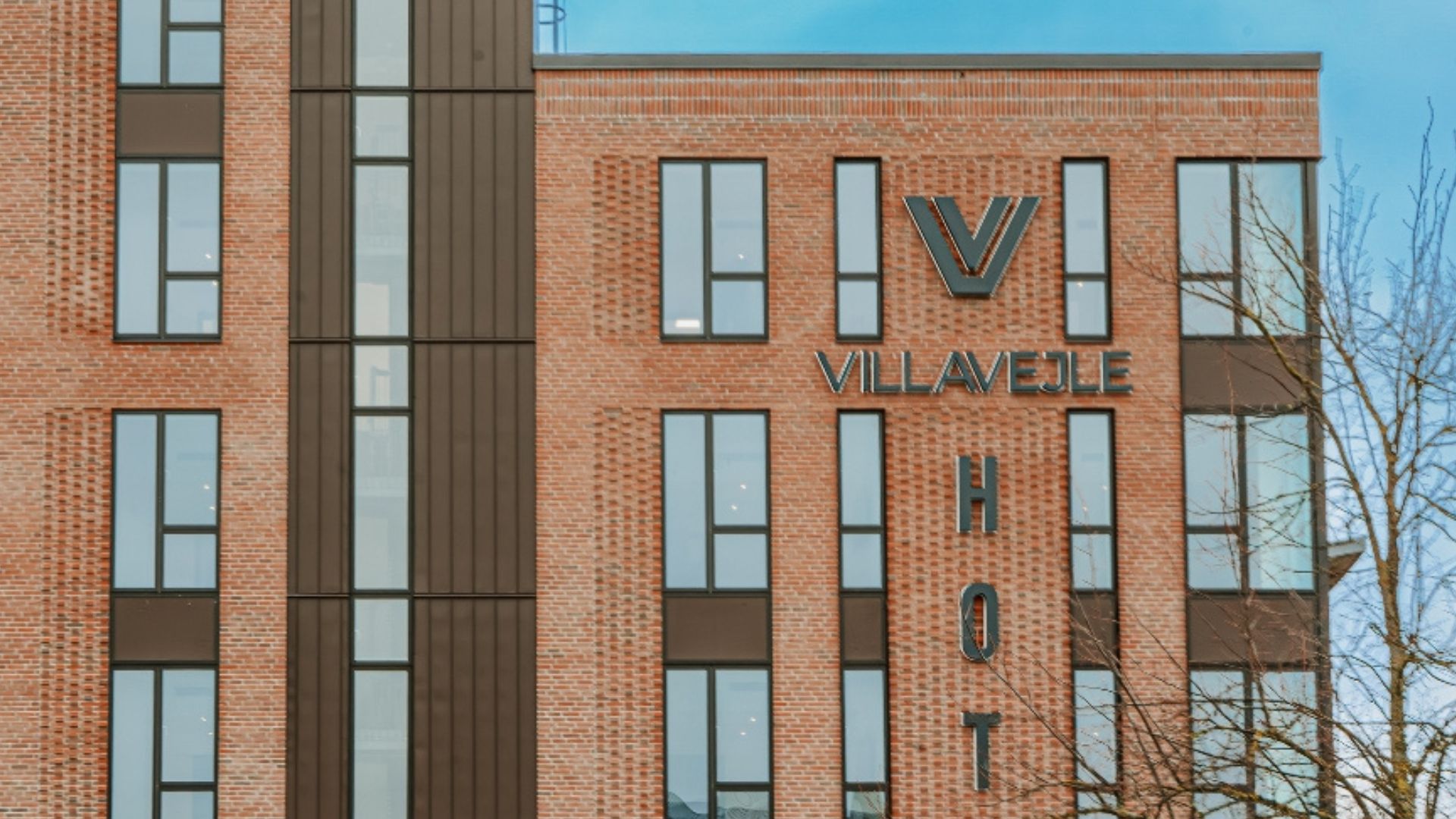 Facade af VILLAVEJLE Hotel