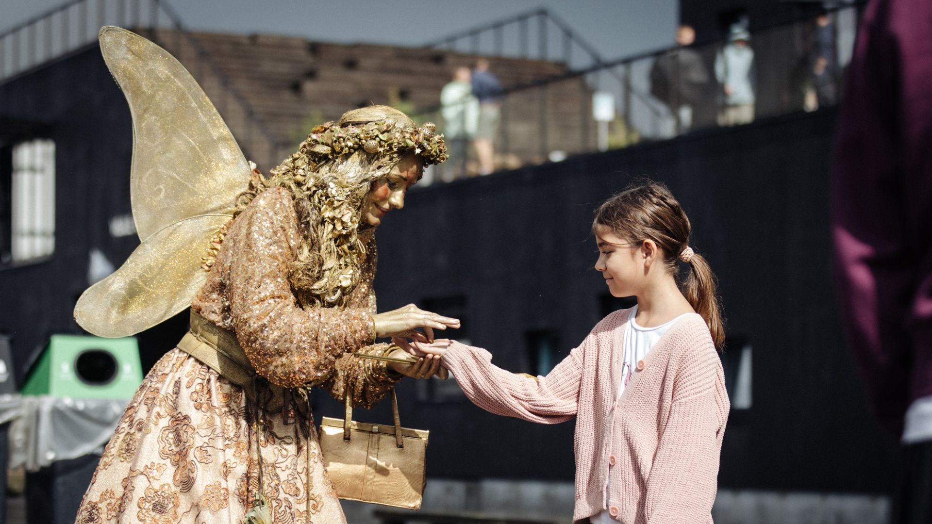 Die Goldfee zu Besuch beim Vejle Fjordfestival