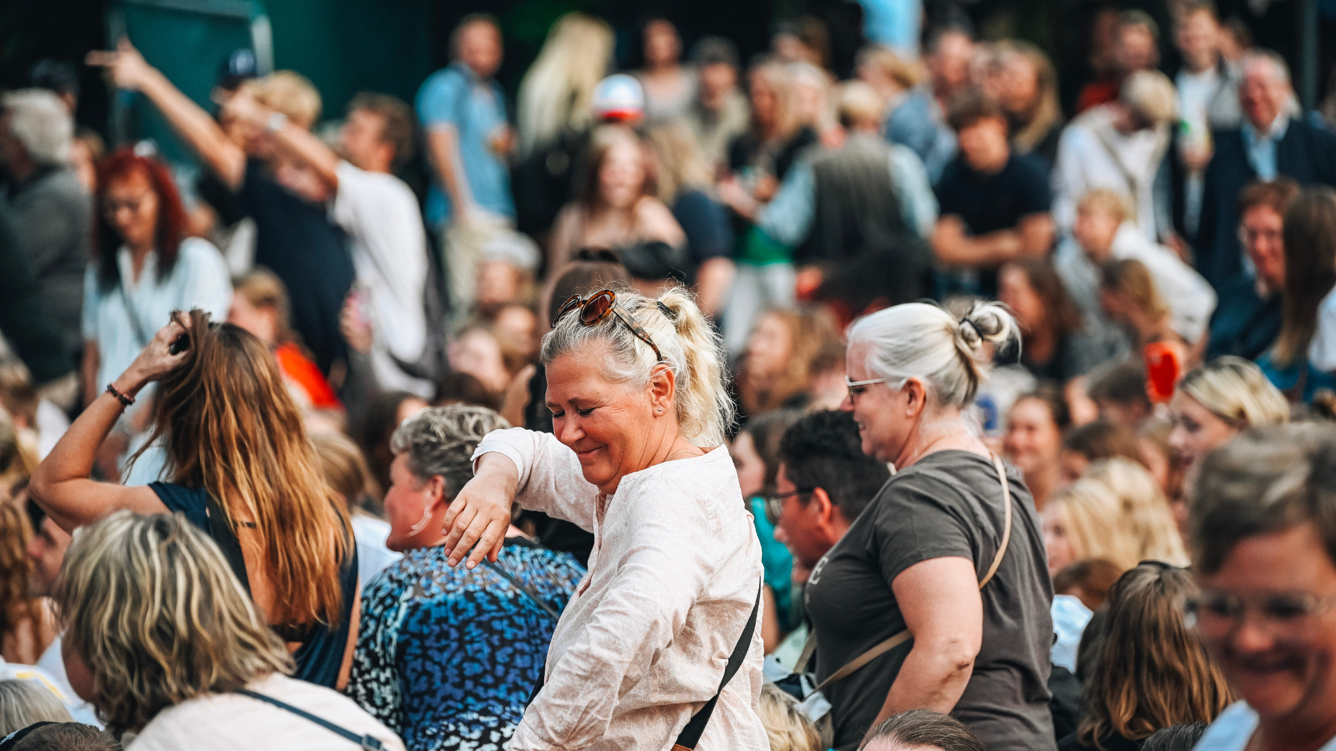 Dancing and great atmosphere at Rock i Byparken