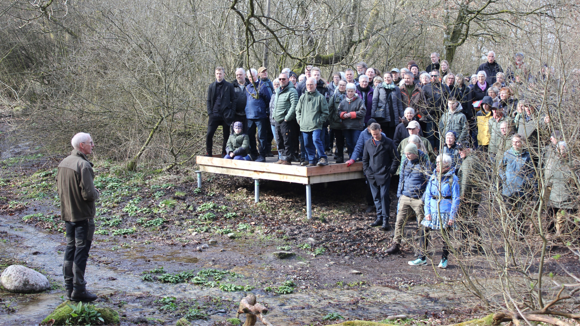 Opening of the Gudenå Trail at the source of the Gudenå in 2026