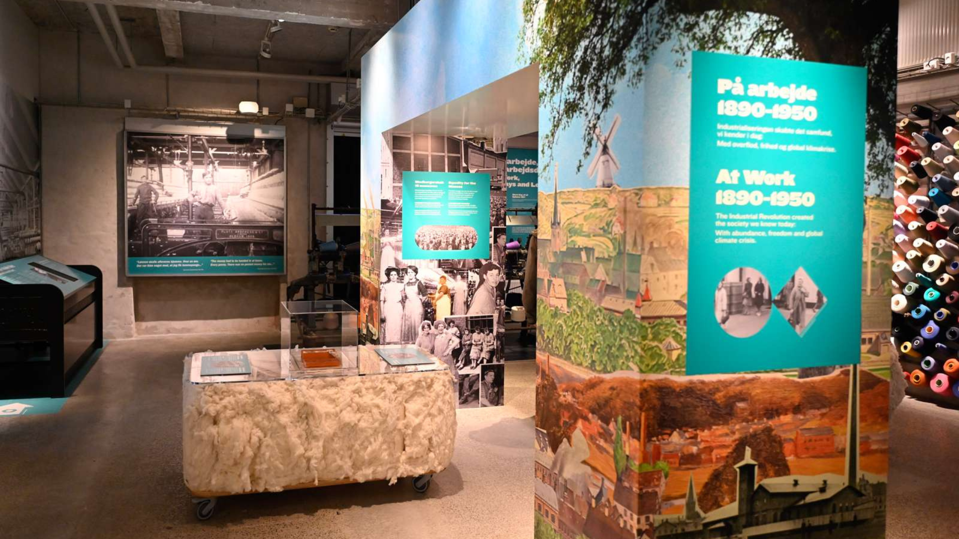 Experience the exhibition about working life in the past in Vejle at the Cultural Museum