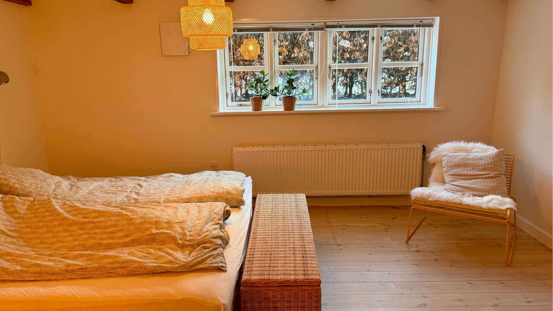 Soveværelset hos Villa Fuga