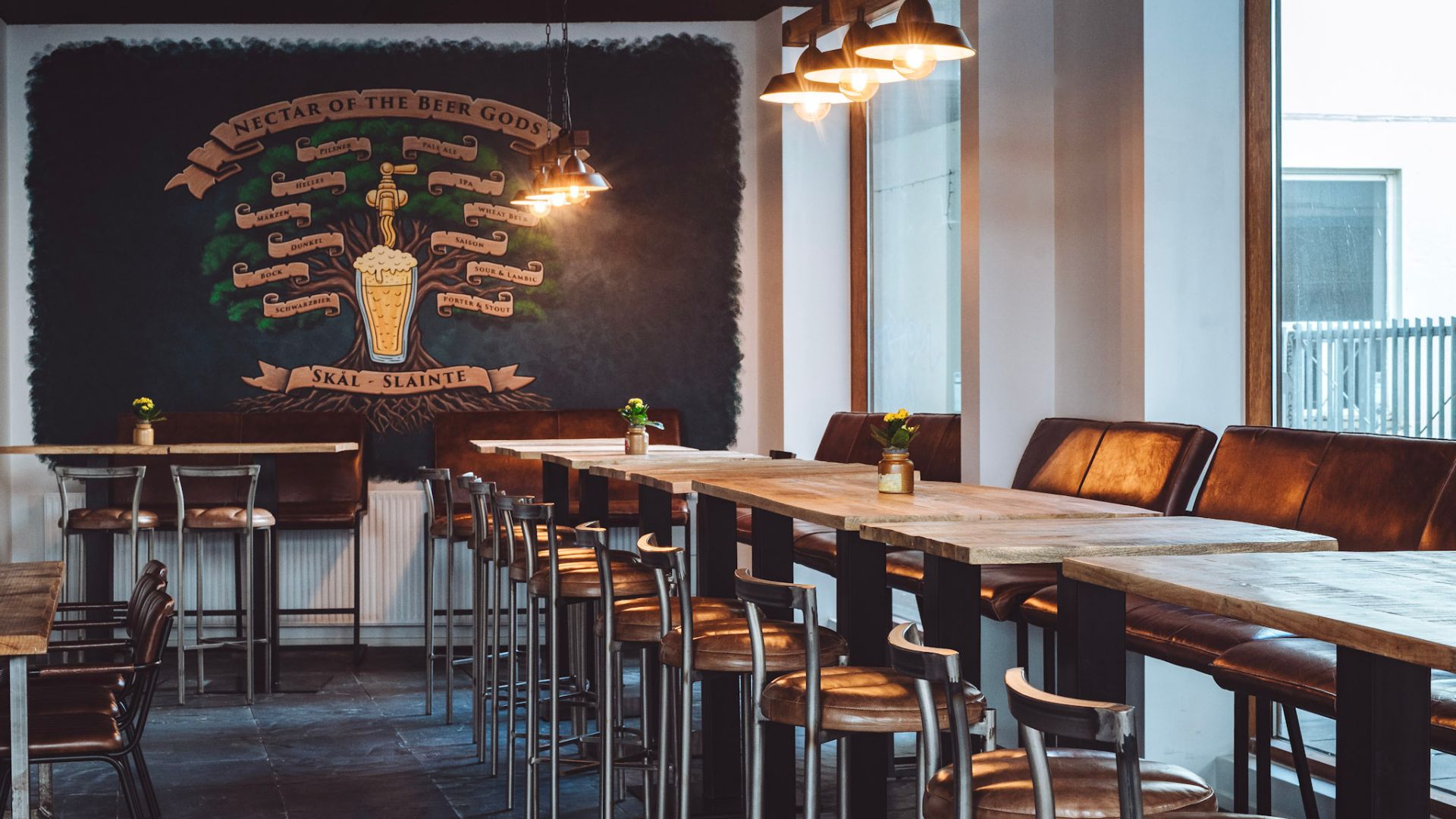 Sitzplätze in der Celt & Viking Craft Beer Bar in Vejle