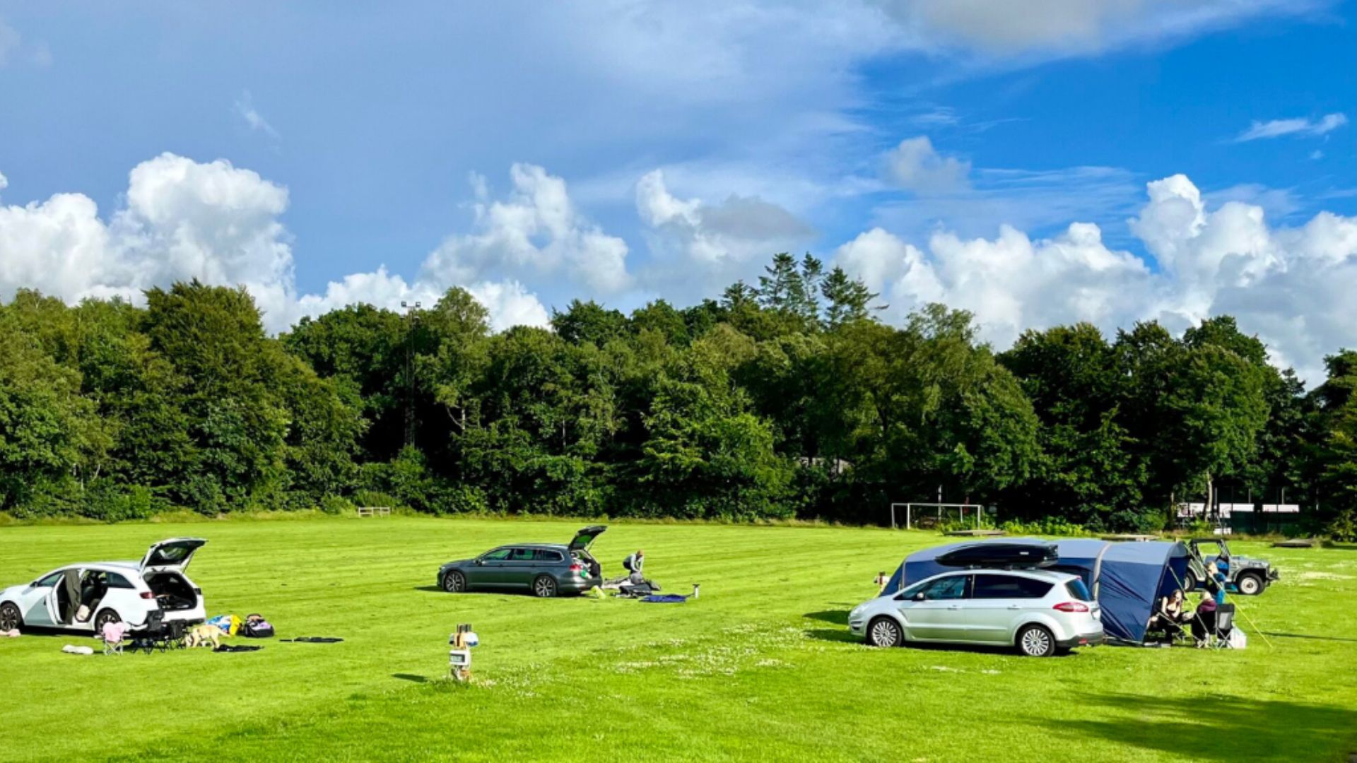 Teltpladser på Give Camping