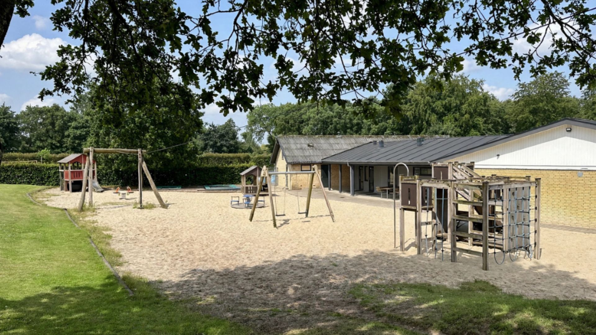 Legeplads hos Give Camping