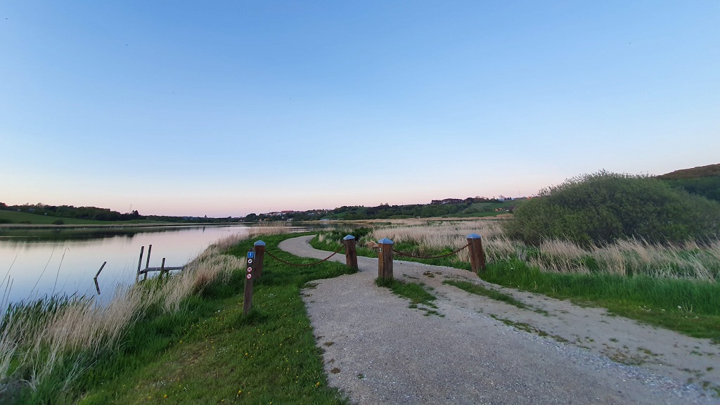 Fyrkatstien, Hobro to Fyrkat (2,6 km)