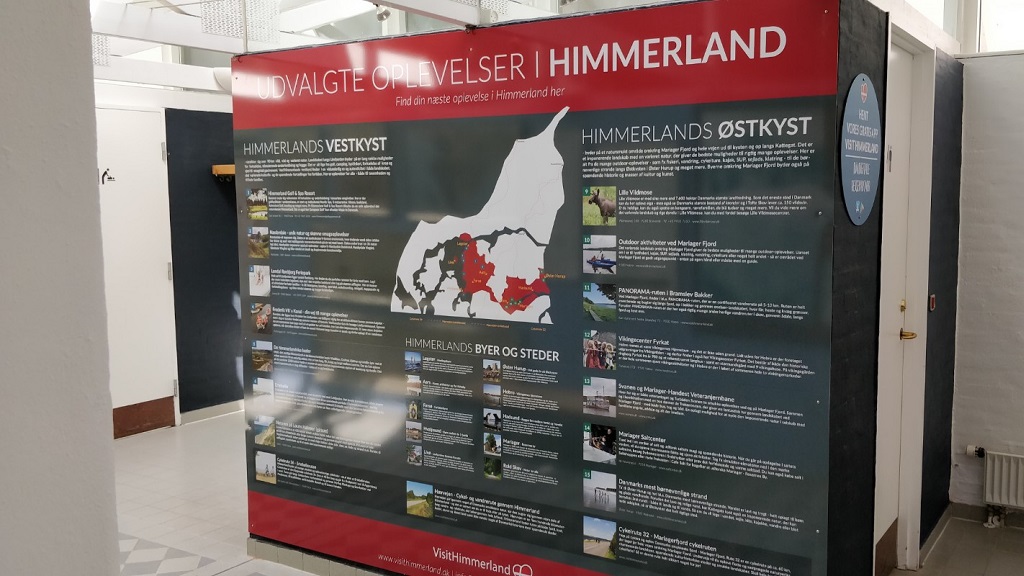 The Tourist Information Office at Mariager Saltcenter