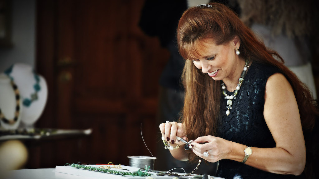 Jewelry designer Helga Winther