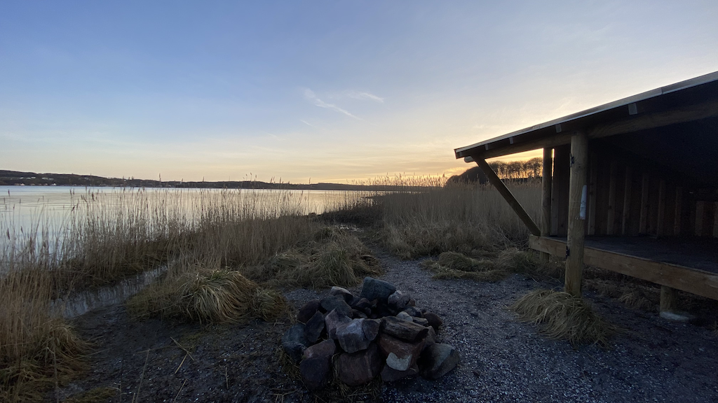 Shelters in Stinesminde