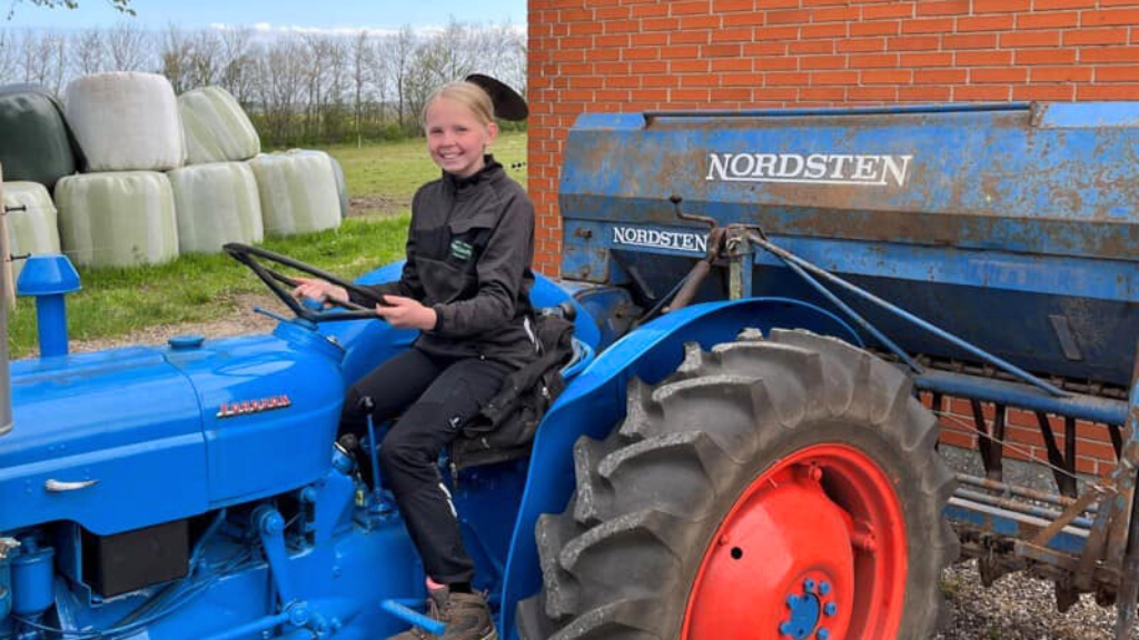 Tractor at Nørregård