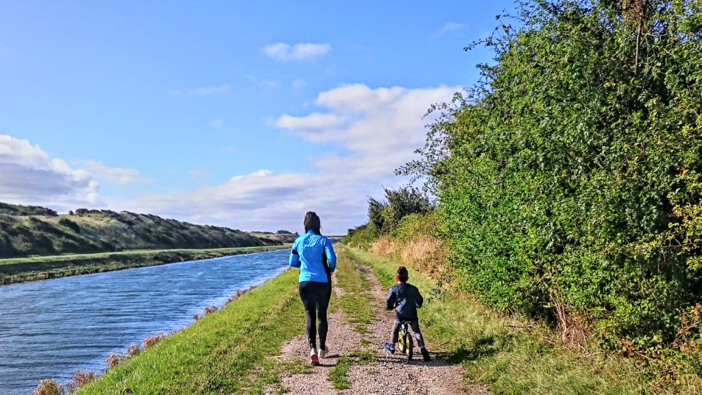 Running by Frederik VII’s Canal