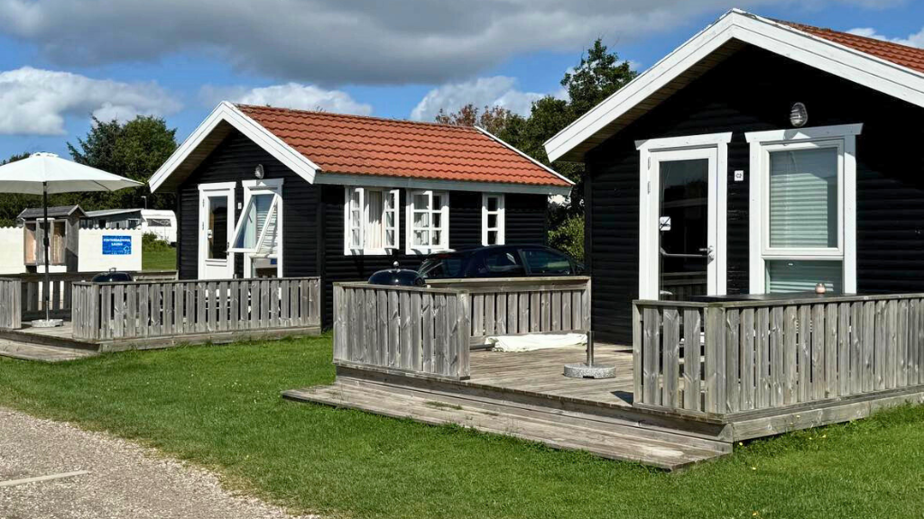 Cabins, Ertebølle Strand Camping