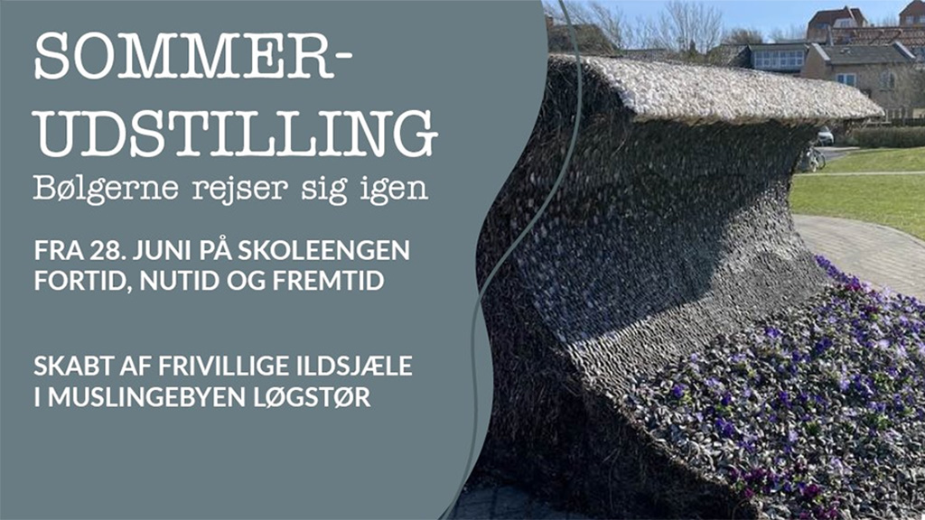 Kunstausstellung in Løgstør mit Werken von Johnny Haugaard