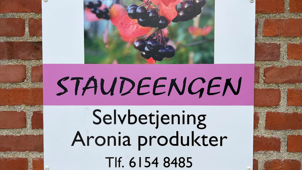 Staudeengens aronia gårdbutik