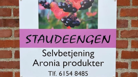 Staudeengens aronia gårdbutik