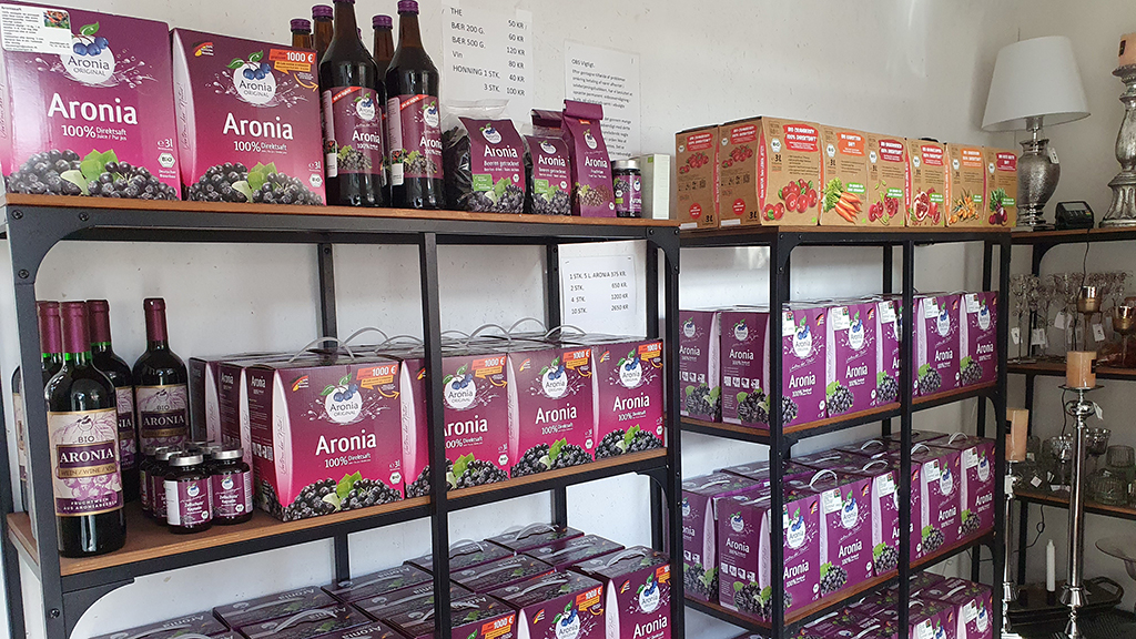 Staudeengens aronia gårdbutik