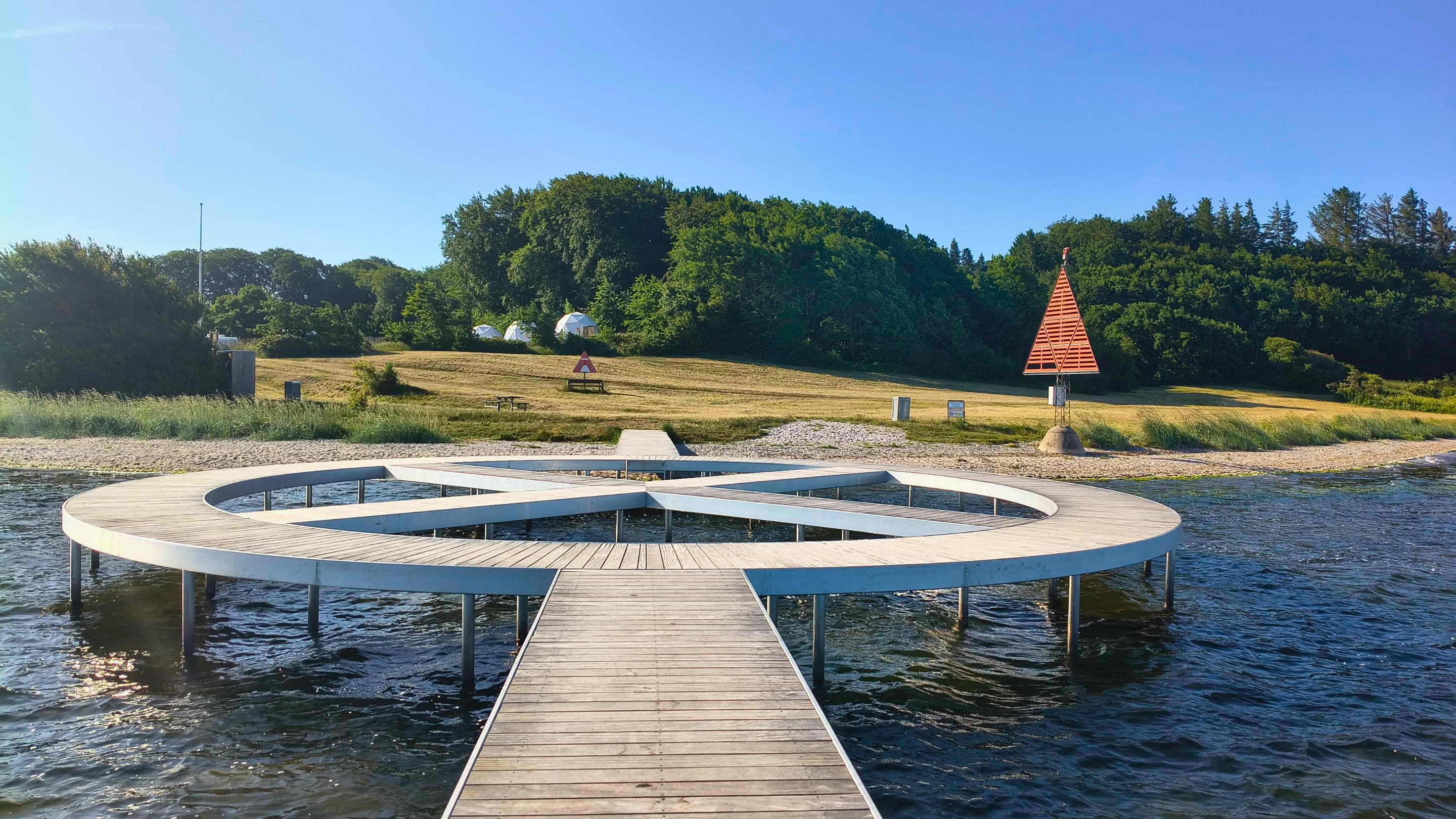 Færgehagen strand, Mariager