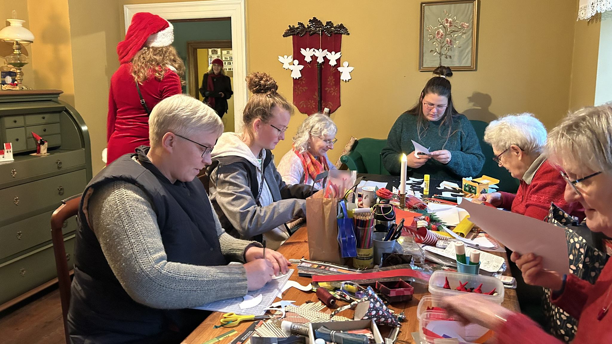 Julemarked i den levende landsby